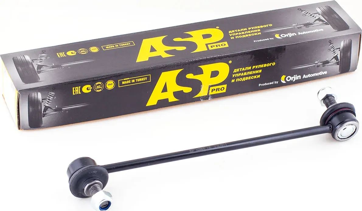 Тяга стабилизатора (передняя) HYUNDAI Solaris 2010- KIA Rio III (ASP). Артикул RJ30026