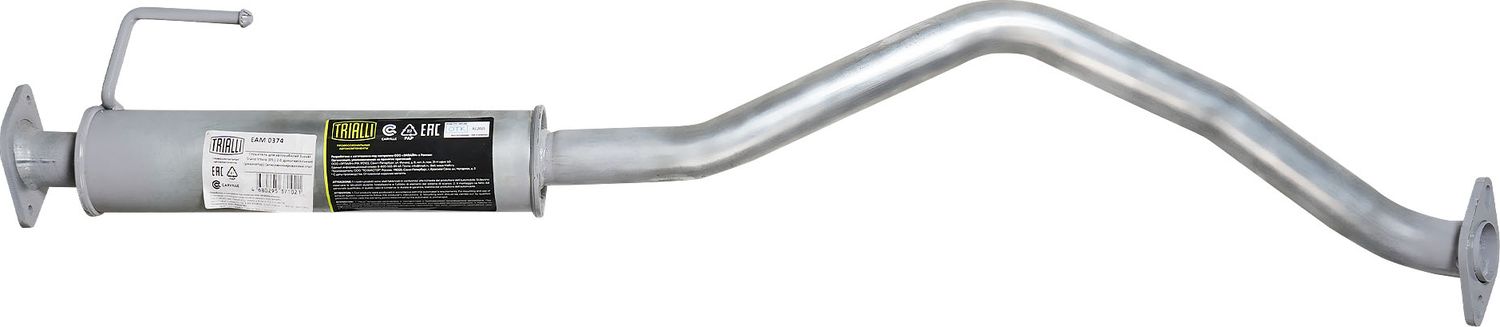 Глушитель Trialli (алюминий / сталь). Артикул EAM 0374