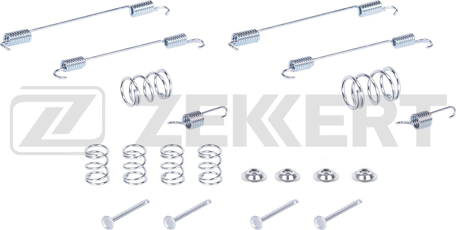 Комплект установочный задн. торм. колодок Renault Duster 11-  Kaptur 16- Zekkert. Артикул BR-3270