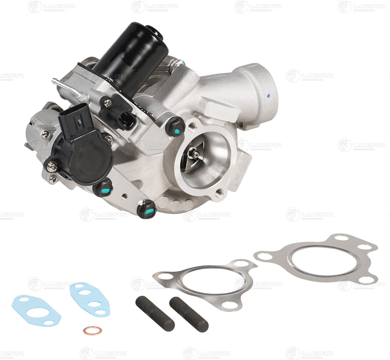 Турбокомпрессор TOYOTA LAND CRUISER 200 (07-) 4.5D [1VD-FTV] (тип RHV4) (правый) Luzar. Артикул LAT 1901