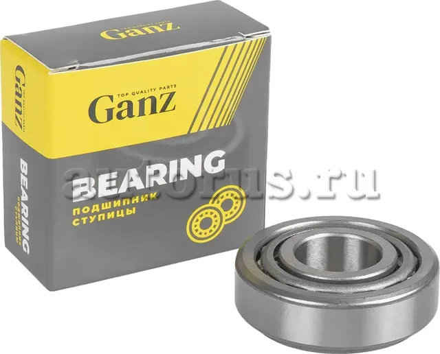 Подшипник передней ступицы ВАЗ 2101 наружний+внутренний GANZ GIM03177 Ganz. Артикул GIM03177