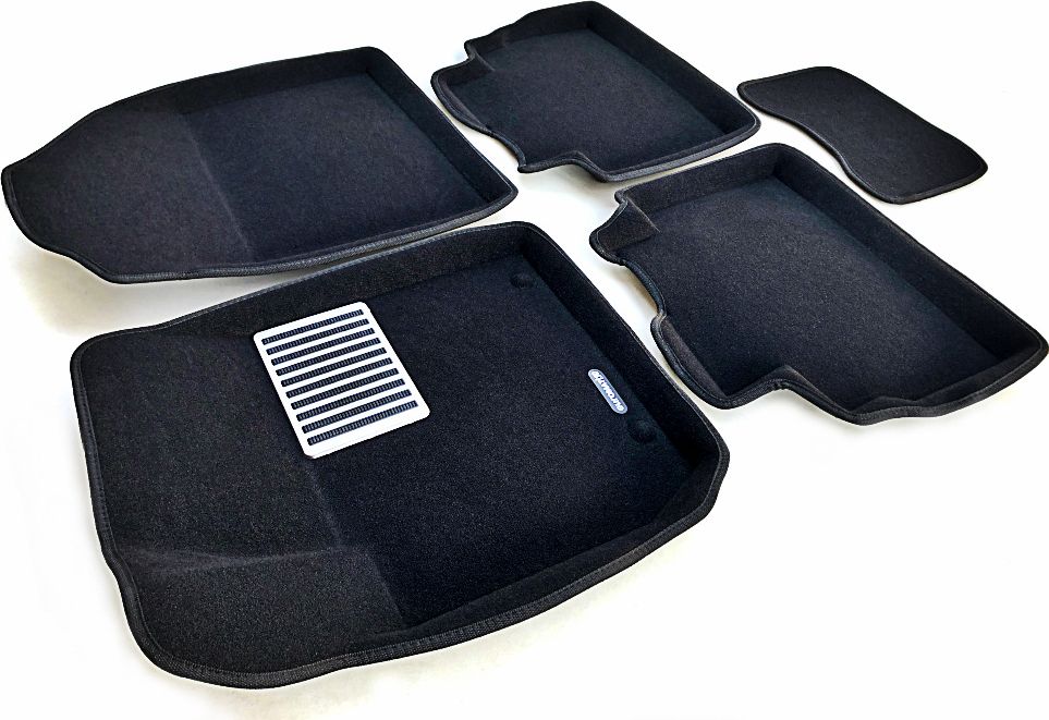 Коврики текстильные Euromat 3D Lux для салона Kia Seltos 2019-2026. Артикул EM3d-002905