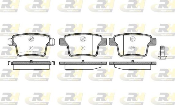 Тормозные колодки RoadHouse. Артикул 21149.10