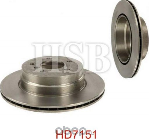 Диск тормозной задний BMW  X5 07 -, X6 08 (HSB). Артикул HD7151
