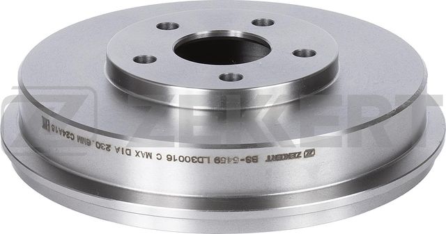 Тормозной барабан Zekkert задний для Subaru Impreza II 2000-2009. Артикул BS-5459