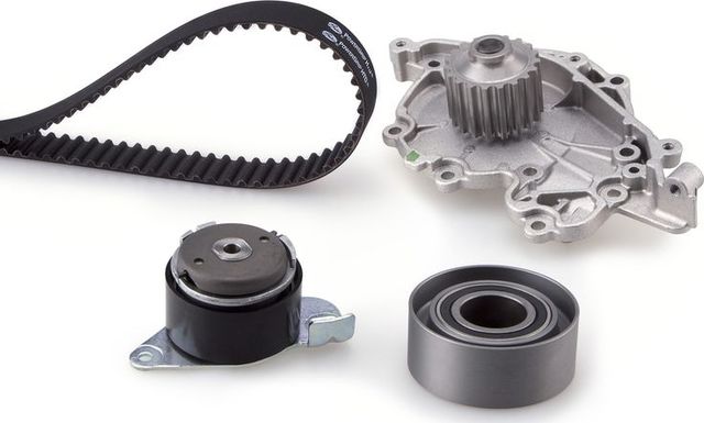 Помпа (водяной насос) с комплектом ремня ГРМ Gates PowerGrip® для Renault Espace III 1996-2000. Артикул KP15435XS