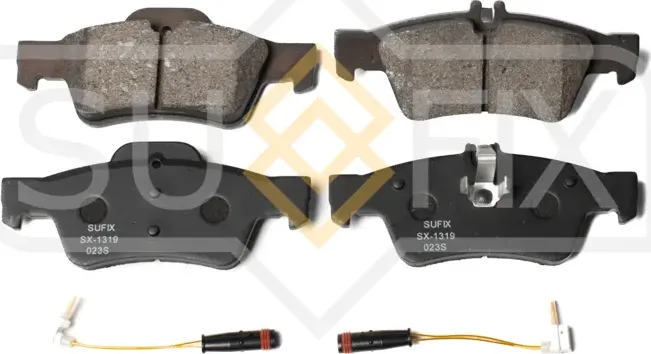 Колодки тормозные задние (Sufix). Артикул SX1319