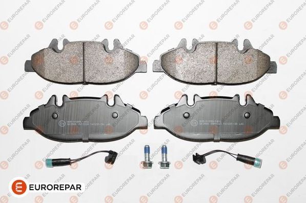 Тормозные колодки Eurorepar. Артикул 1639375880