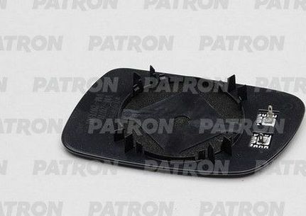 Зеркальное стекло бокового зеркала Patron правое для Peugeot 407 2004-2010. Артикул PMG2926G02
