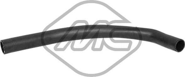 Патрубок радиатора (системы охлаждения) Metalcaucho. Артикул 98663