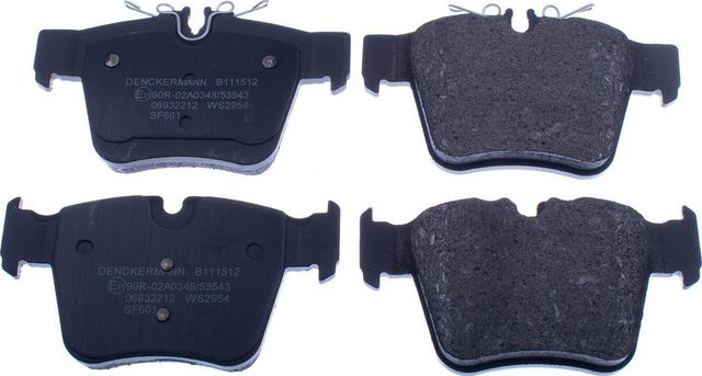 Тормозные колодки Denckermann передние для Mercedes-Benz E-Класс V (W213, S213, C238) 2016-2026. Артикул B111512