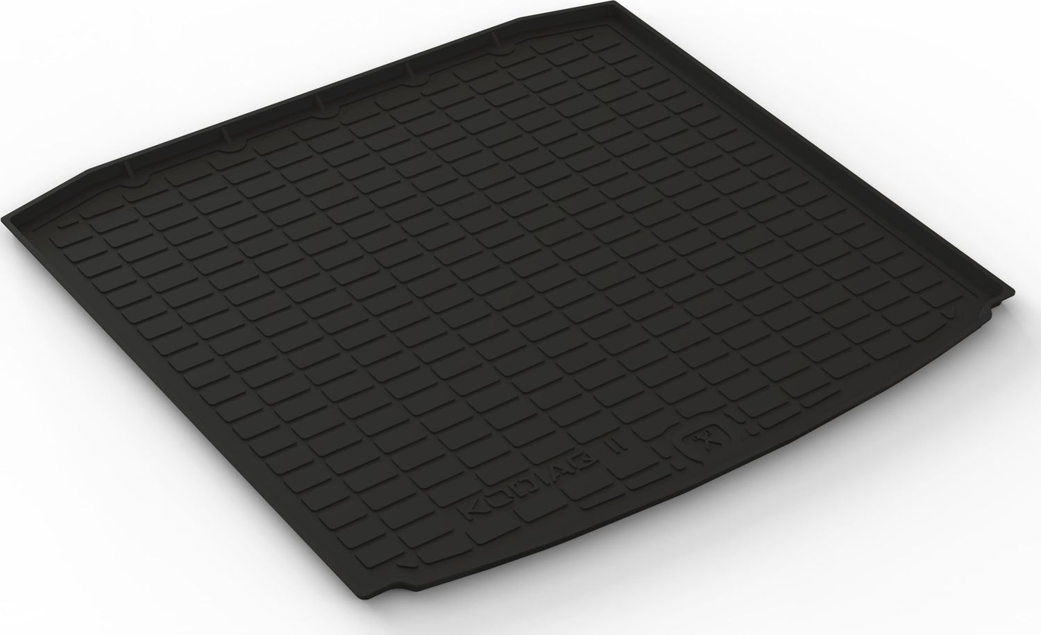 Коврик Seintex для багажника Skoda Kodiaq II (нижнее положение) 2024-2026. Артикул 318749