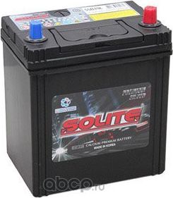 Аккумулятор SOLITE JIS 6СТ-50 (О.П.) 410А 55B19L HYUNDAI SUNGWOO SOLITE CO..LTD.. Артикул 55B19L