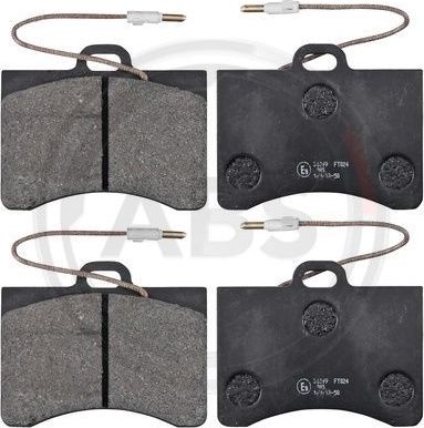 Тормозные колодки ABS передние для Citroen CX I 1974-1985. Артикул 36099