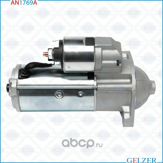 AN1769A Стартер 12В / 2.2 кВт / CR / Hyundai, Mitsubishi (Gelzer). Артикул AN1769A