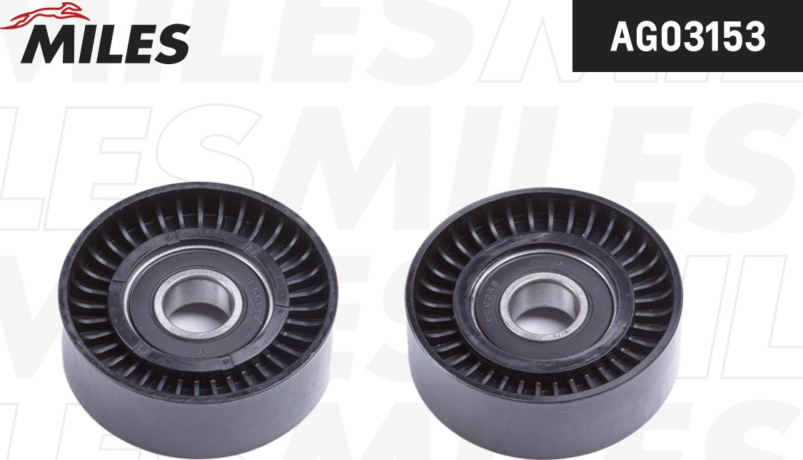 Натяжной ролик (натяжитель) приводного ремня Miles. Артикул AG03153