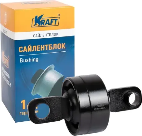 Сайлентблок продольного рычага задней подвески (Kraft) Kraft. Артикул KT883408