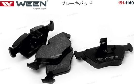 Тормозные колодки WEEN. Артикул 151-1140