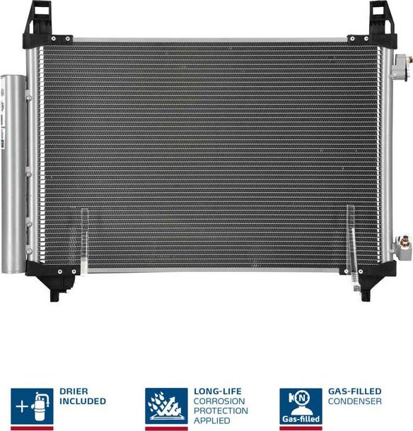 Радиатор кондиционера (конденсатор) Nissens (алюминий). Артикул 940270