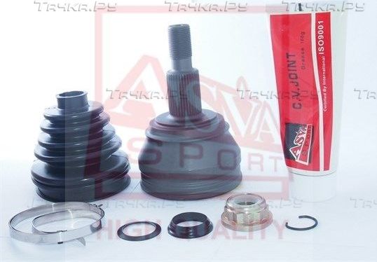 Шрус наружный (граната) Asva передний для Audi A3 I (8L) 1996-2003. Артикул VW-029