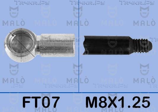 Амортизатор (упор) багажника Malò. Артикул 127378