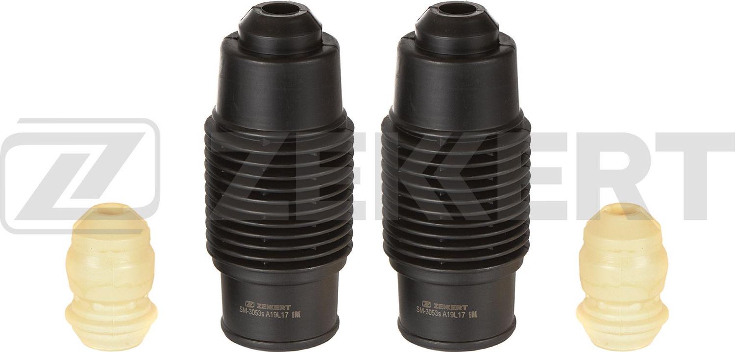 Комплект отбойников и пыльников амортизаторов (стоек) Zekkert (Полиуретан). Артикул SM-3053S