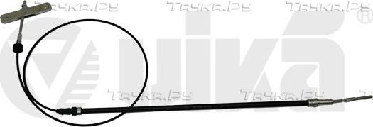 Трос ручника (тросик ручного тормоза) Vika. Артикул 77111636201