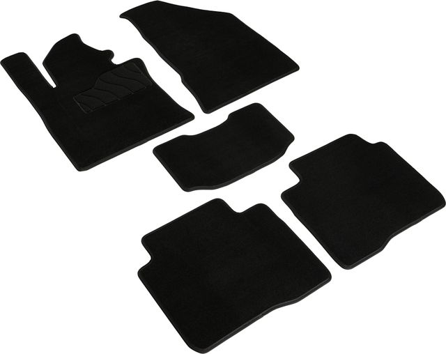 Коврики Seintex ворсовые для салона KGM Torres 2023-2026. Артикул 318288