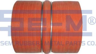Патрубок интеркулера Sem Lastik для DAF XF 95 1997-2002. Артикул 8868