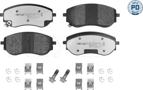 Тормозные колодки Meyle PD. Артикул 025 226 6021/PD