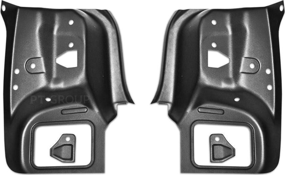 Внутренняя облицовка PT Group задних фонарей (ABS) (2 шт.) для Renault Logan II 2013-2026. Артикул RLO112401