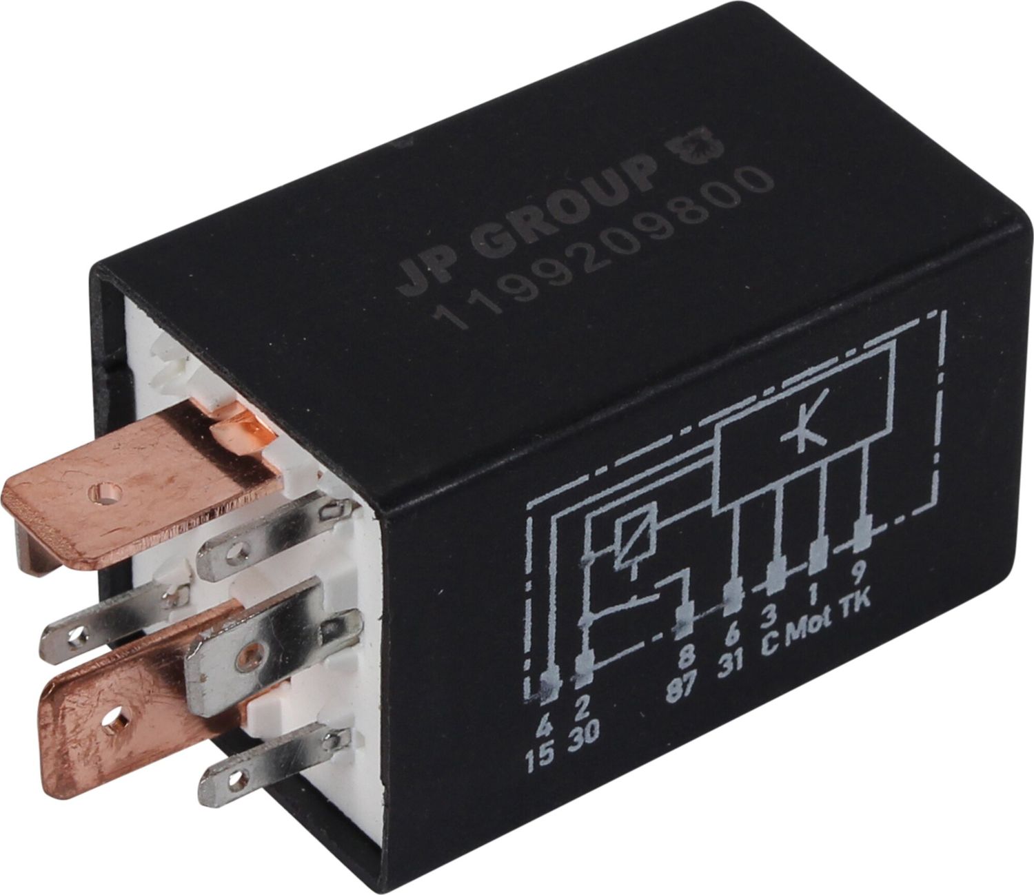 Реле бензонасоса (топливного насоса) JP Group. Артикул 1199209800
