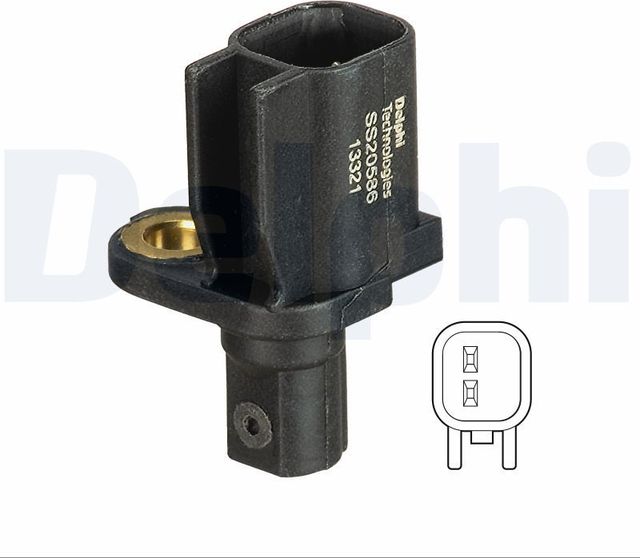 Датчик ABS Delphi. Артикул SS20586