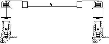 Высоковольтные провода (провода зажигания) Bremi. Артикул 114/60
