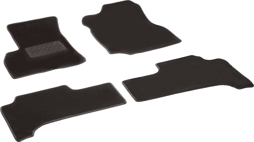 Коврики текстильные Seintex на нескользящей основе для салона Toyota Land Cruiser 100 1998-2007. Артикул 82392