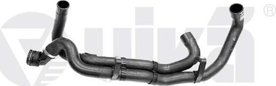 Патрубок радиатора (системы охлаждения) Vika (резина) для Audi Q7 I (4L) 2006-2010. Артикул 11221786101