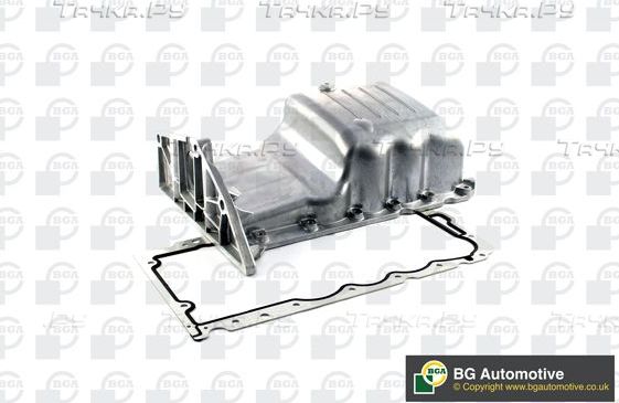 Масляный поддон картера двигателя BGA для Opel Astra G 1998-2009. Артикул SP9509