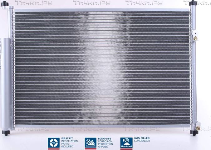 Радиатор кондиционера (конденсатор) Nissens (алюминий). Артикул 940012