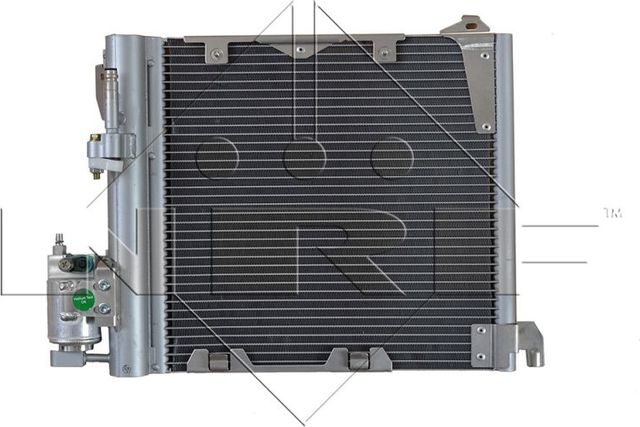 Радиатор кондиционера (конденсатор) NRF (алюминий). Артикул 35302