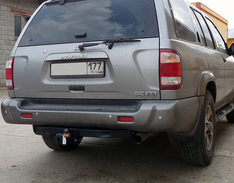 Фаркоп AvtoS для Nissan Pathfinder R50 седан 1997-2004. Артикул NS 18