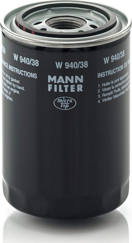 Фильтр АКПП Mann-Filter. Артикул W 940/38