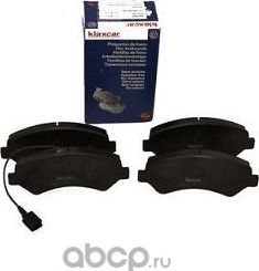 К-т торм. колодок Fr PSA Jumper, Boxer, FI Duc 06 (Klaxcar). Артикул 24170Z