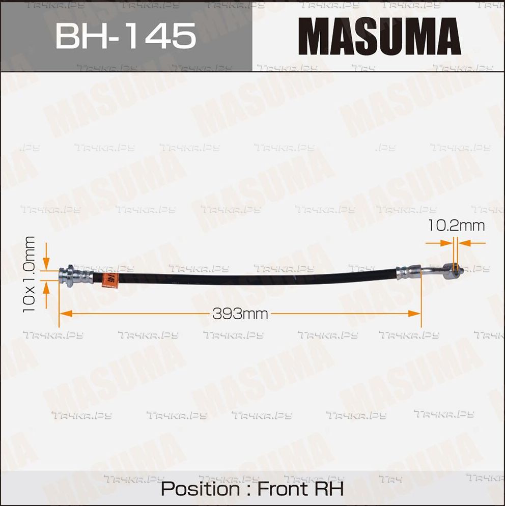 Тормозной шланг Masuma. Артикул BH-145
