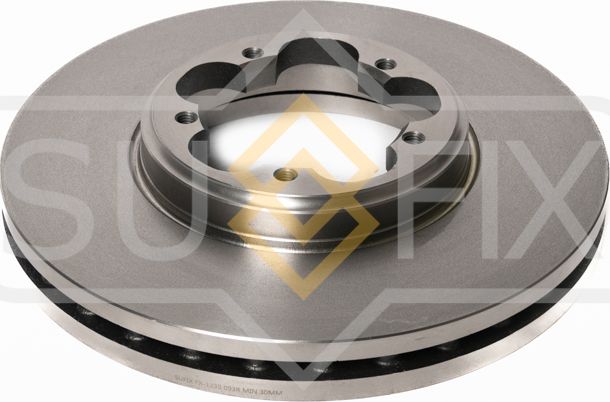 Диск тормозной передний правый/левый FORD TOURNEO CUSTOM V362 2012 (Sufix). Артикул FX1335