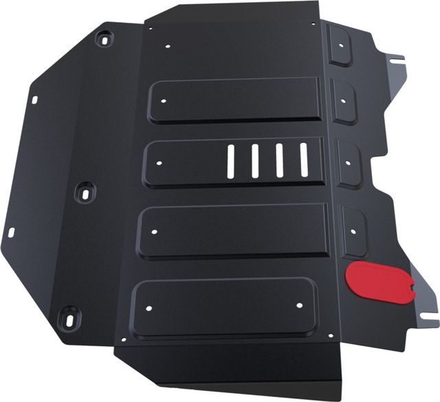 Защита АвтоБРОНЯ для картера и КПП Chery Bonus 3 (E3/A19) 2014-2017. Артикул 111.00913.1