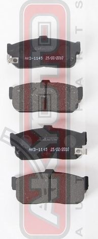 Тормозные колодки Akyoto Packing AKYOTO. Артикул AKD-1145