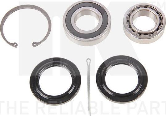 Ступичный подшипник (комплект) NK задний для Volkswagen Transporter T3 1979-1992. Артикул 764711