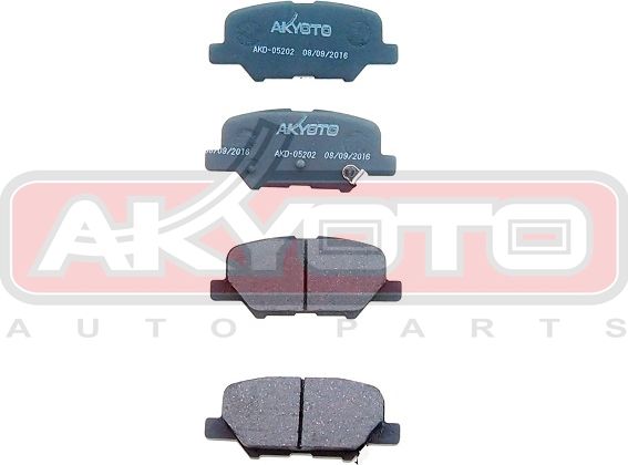 Тормозные колодки Akyoto Packing AKYOTO. Артикул AKD-05202