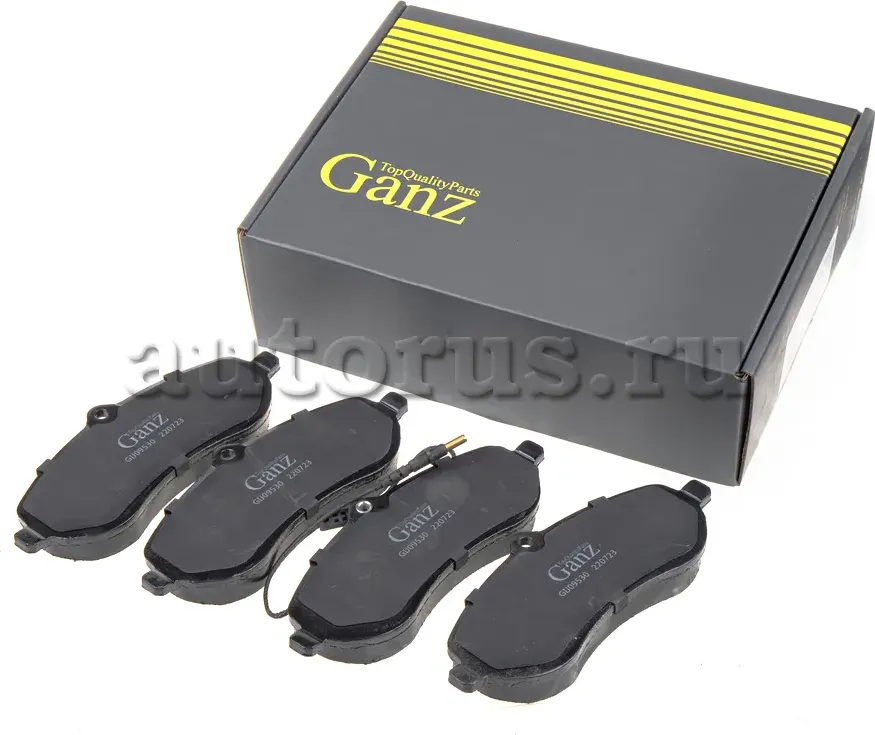 Колодки передние (Ganz). Артикул GIJ09530