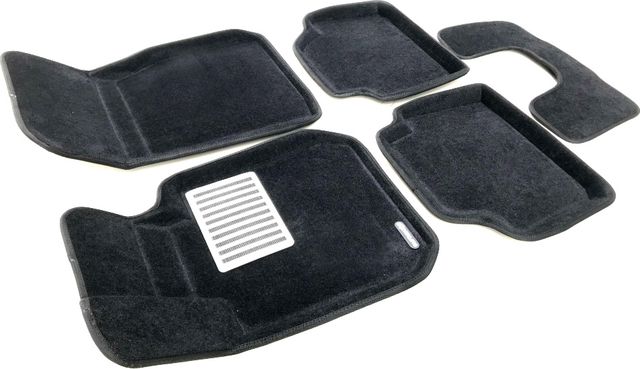 Коврики текстильные Euromat 3D Lux для салона BMW 3 Е90 2010-2012. Артикул EM3D-001202